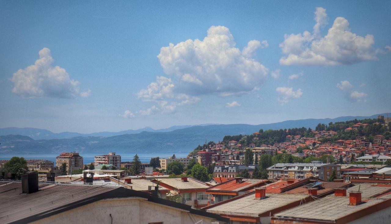 Nadia Apartment Ohrid With Lake View Exterior foto